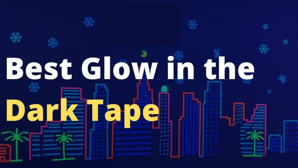 Best Glow in the Dark Tape for Safety, Stairs, Light Switches, Stage, Theatrical, Theater, Exits, Decals, Ceiling, Floor, Vinyl, Stripe, Arrows, Stars, Dot, Waterproof, Gaffers, Halloween, Fluorescent - Home Improvement